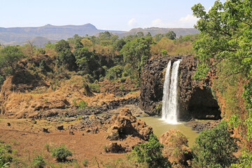 Wunderschöner Wasserfall / Blauer Nil in Äthiopien (Afrika)