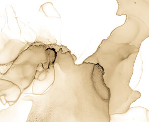 Alcohol Ink Texture. Art Effect Elegant Design.