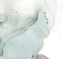 Alcohol Ink Background. Oil Hand Grunge Print.