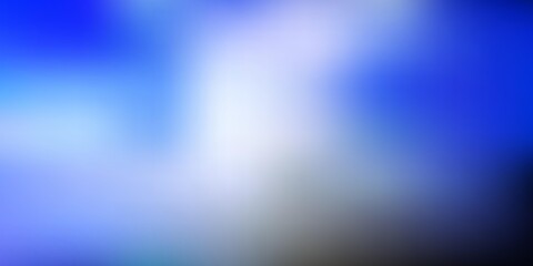 Light blue, yellow vector abstract blur texture.