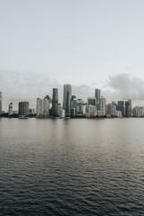 Fototapeta premium skyline Miami Florida usa America travel buildings landscape 