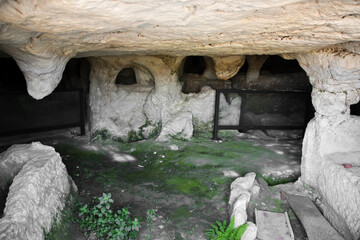 Ancient necropolis in Apulia