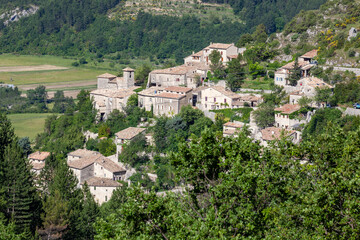 Fototapeta na wymiar scene in vicinity of Commune de St Auban 50k from Grasse. France