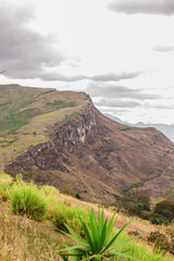 Paisaje de campo abierto en día nublado, Ecuador