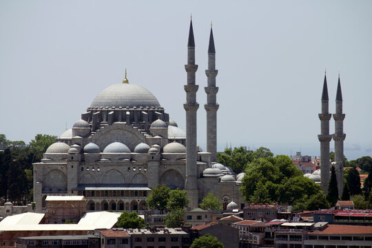 The Suleymaniye Mosque in Istanbul