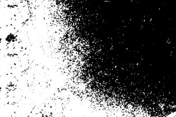 Grunge Black And White Urban. Dark Messy Dust Overlay Distress Background. Easy To Create Abstract Dotted, Scratched, Vintage Effect With Noise And Grain.Grunge Texture Vector