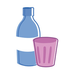 bottle and cup