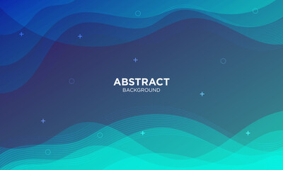 Abstract Blue geometric background. Modern background design. Liquid color. Fluid shapes composition. Fit for presentation design. website, basis for banners, wallpapers, brochure, posters