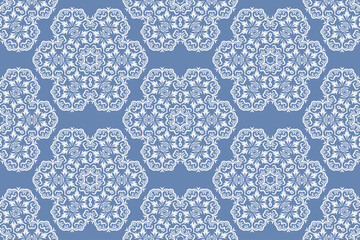 Abstract geometric seamless pattern. Vector illustration.