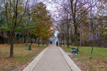 カナダ、オンタリオ州トロントの観光名所を旅行している風景 Scenes from a trip to a tourist attraction in Toronto, Ontario, Canada. 