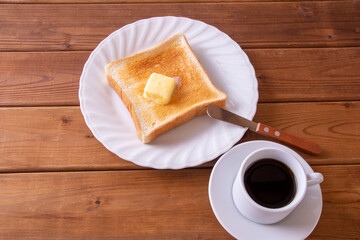 バーターとトースト