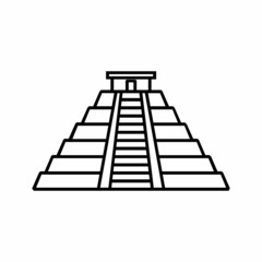 LOGO OF THE MAYAN TEMPLE CHICHEN ITZA