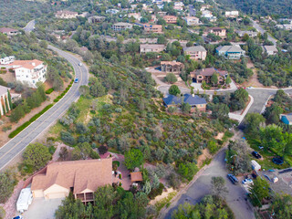 Drone view of Prescott