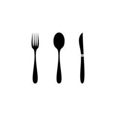tableware icon. restaurant, spoon, fork, knife