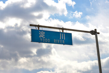 淀川河川名表示