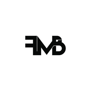 fmb letter monogram initial logo design
