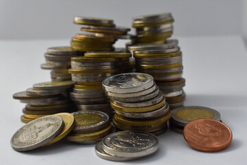stack of coins