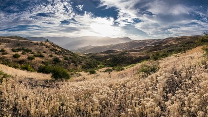 paisajes, startrails y nubes en las montañas