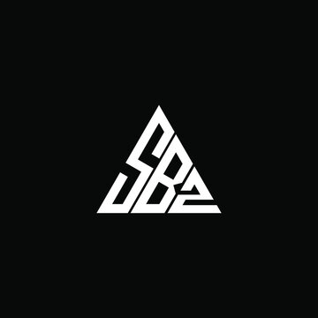 SBZ letter logo creative design. SBZ unique design
