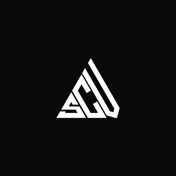 SCV letter logo creative design. SCV unique design
