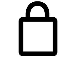 白いカバンのアイコン