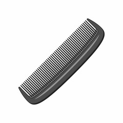 vector comb isolated on white background