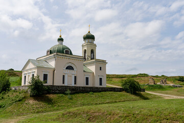 Alexander Nevsky Cathedral in 1834 is located near the ruins of the mosque of Sultan Vilide 18th century