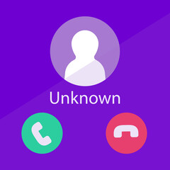 Phone call from unknown number late at night