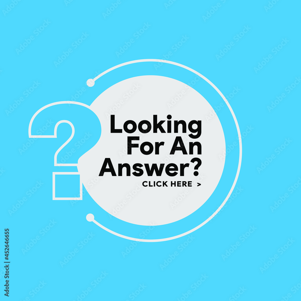 Poster question mark sign icon, vector illustration. flat design style with long shadow. faq button. asking