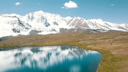 The breathtaking 2nd highest lake of Pakistan situated near the Afghanistan border called ,"The Karambar Lake".