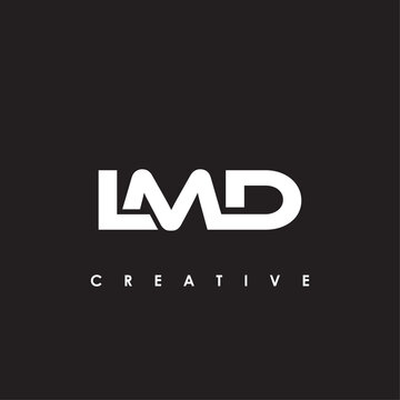 LMD Letter Initial Logo Design Template Vector Illustration