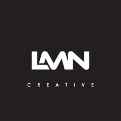 LMN Letter Initial Logo Design Template Vector Illustration