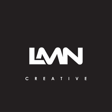 LMN Letter Initial Logo Design Template Vector Illustration