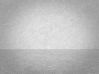 empty gray interior with concrete wall