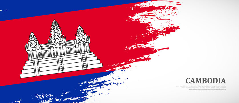 The National Flag of Cambodia