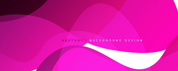 Trendy simple fluid color gradient abstract background with dynamic wave line effect. Vector Illustration For Wallpaper, Banner, Background, Card, Book Illustration, landing page