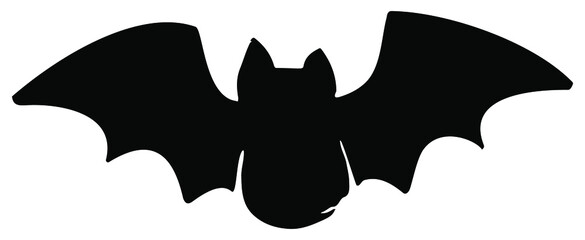 Halloween poster.Hand drawn textured funky ink print.