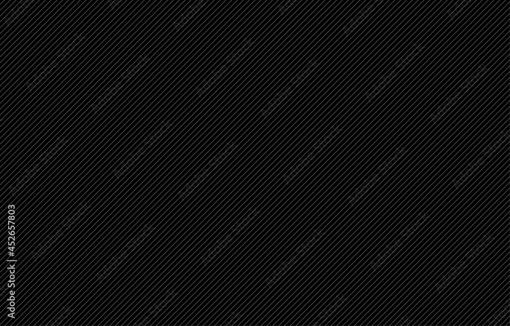 Wall mural white thin lines diagonal texture striped pattern seamless with black background vector