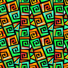 Seamless brushpen textile doodle pattern grunge texture.Trendy modern ink artistic design with authentic,unique scrapes, watercolor blotted dots for fashion textile,t-shirt,aparel