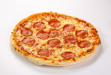 Italian traditional Pizza with pepperoni