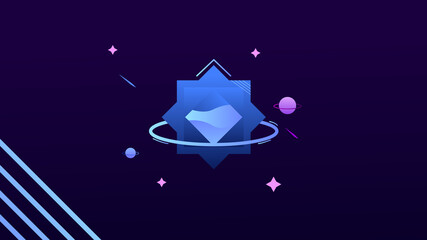 Obraz premium illustration of a star
