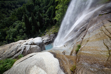 Noasca Waterfall, Gran Paradiso National Park, Aosta, Italy