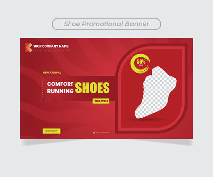 Abstract banner design web template Set, Horizontal header web banner, and a place for photos