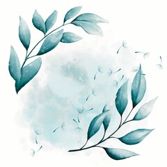 background with leaves