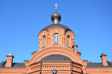 Fototapeta na wymiar cerkiew w Białowieży