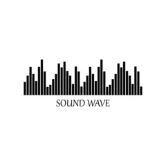Obraz premium Set of Sound wave
