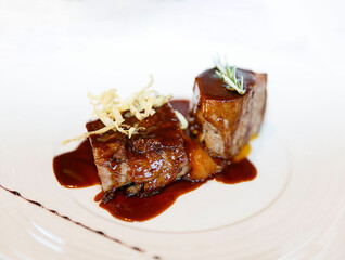 lamb chops with potatoes