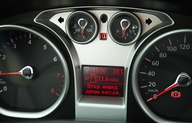 Car Instrument Panel