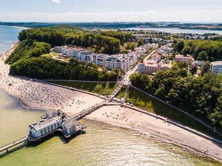 Fototapeta premium Seebrücke in Sellin