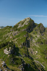 peak of Trogehorn in the Emmentaler Alps